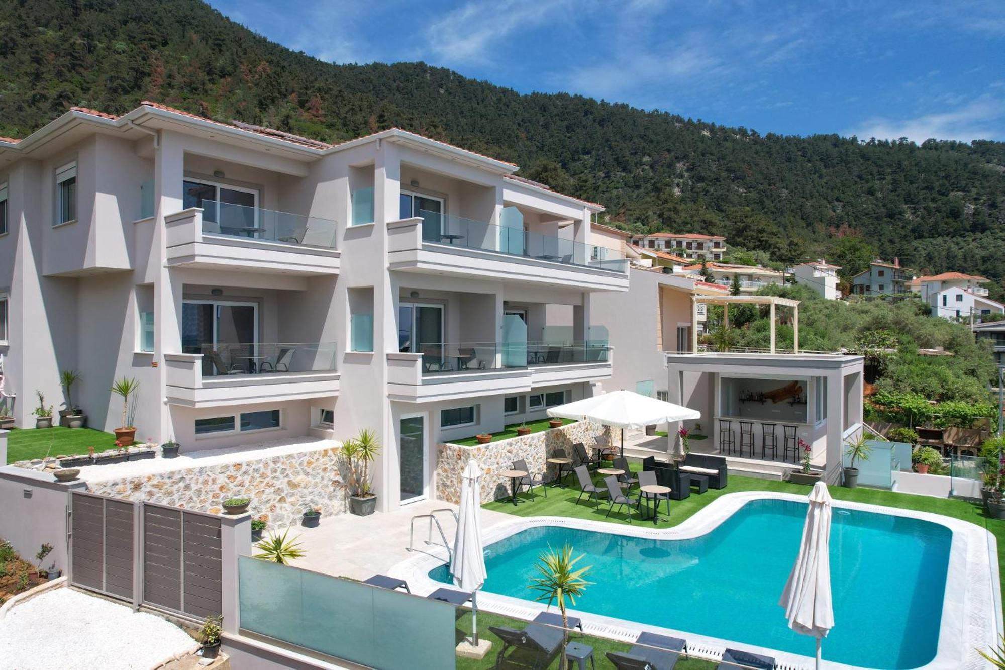 Villa Finikas Thassos Golden Beach Chrysi Ammoudia Dış mekan fotoğraf