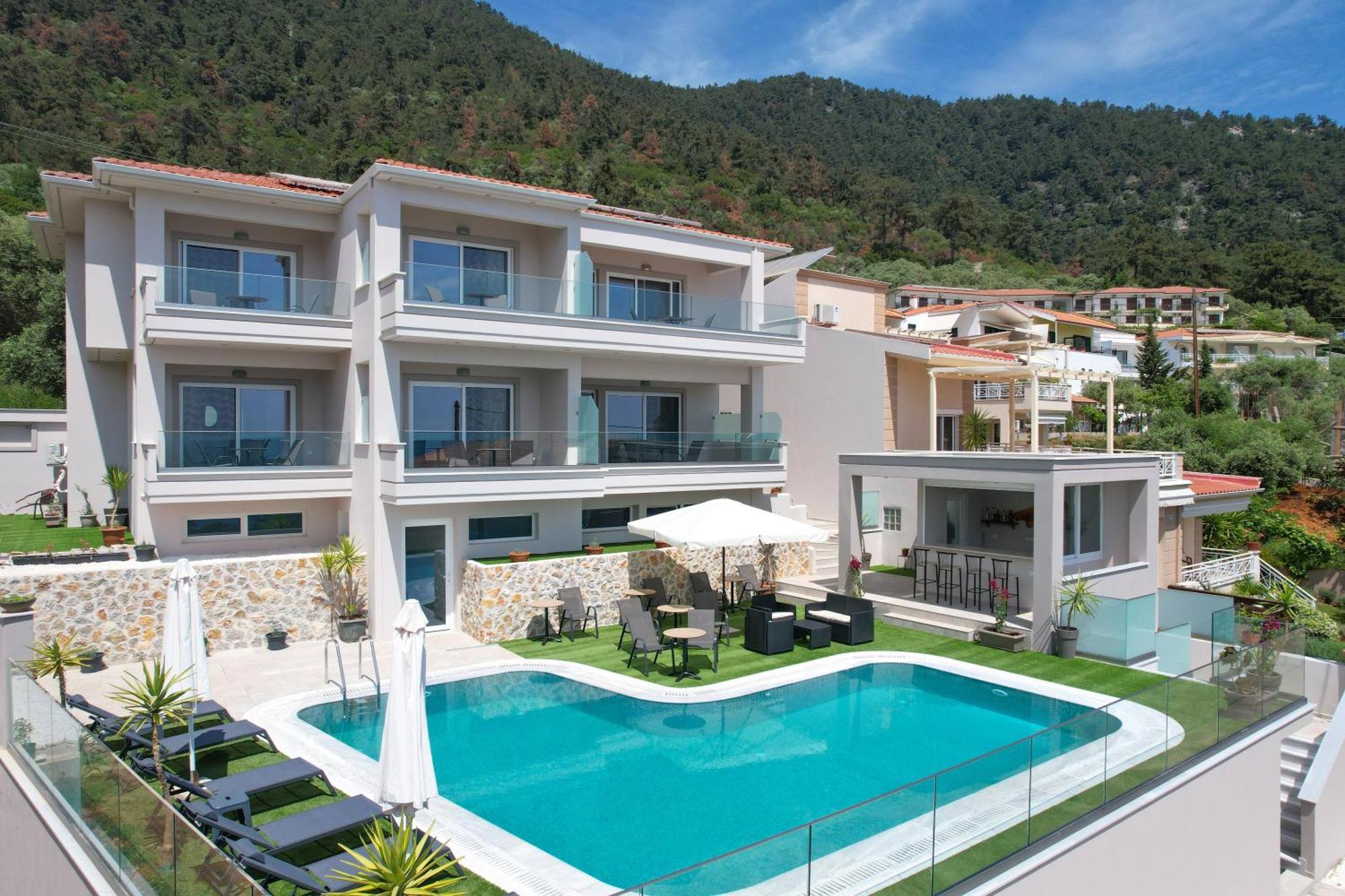 Villa Finikas Thassos Golden Beach Chrysi Ammoudia Dış mekan fotoğraf
