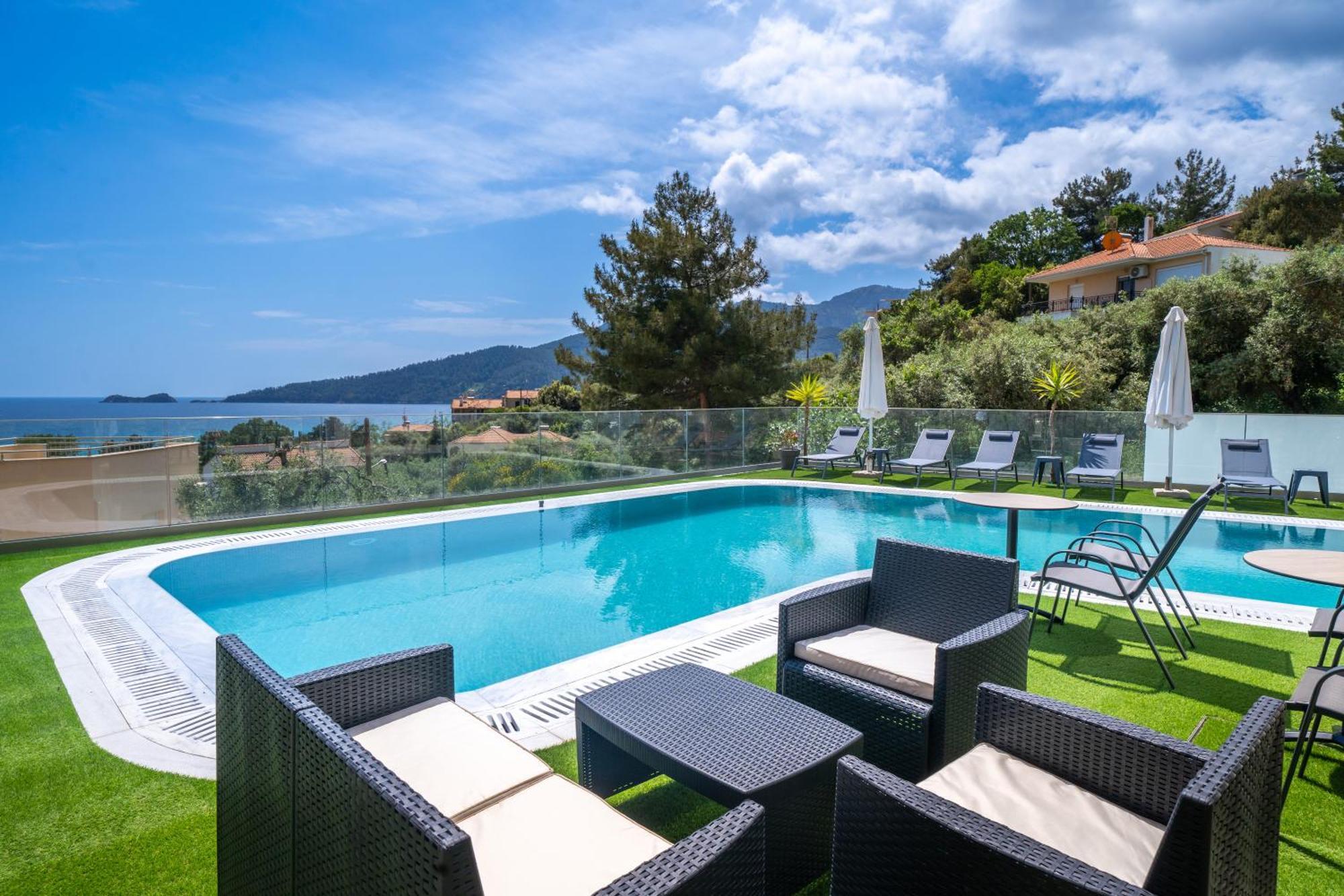 Villa Finikas Thassos Golden Beach Chrysi Ammoudia Dış mekan fotoğraf
